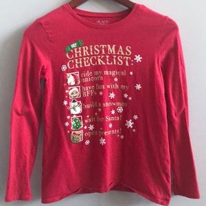 Girls Christmas Shirt
